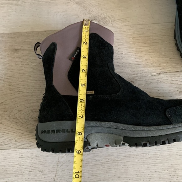 Merrell Polartec Tundra Thinsulate Waterproof Winter Boots‎ Women's Sz 11 black - Picture 12 of 14